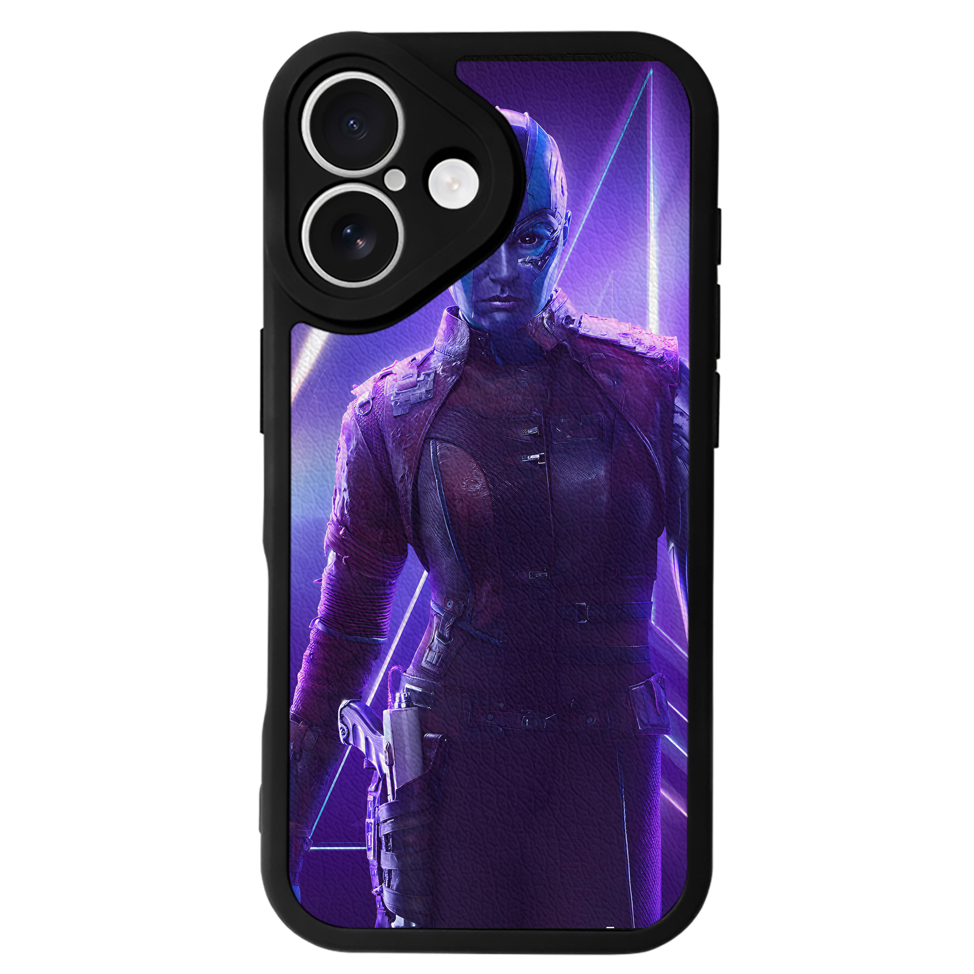 （画像用） アベンジャーズ The Avengers 【iPhone 16シリーズ対応】シリコンスマホケース（レザー調） 材質：シリコン